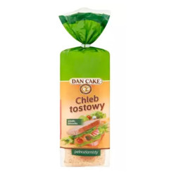 DAN CAKE Chleb Tostowy Pelnoziarnisty 500g